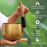 LUNGTA | Tibetan Ring Gong Meditation Singing Bowl Complete Set