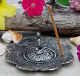 LUNGTA | Incense Burner Holder Large 3 In 1 Lotus