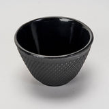 4oz Black Hobnail Cast Iron Tea Cup