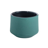 3oz Green Modern Cast Iron Tea Cup