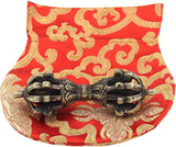 LUNGTA | Tibetan Buddhist Brass (Vajra) Thunderbolt Nine Spokes Dorjee