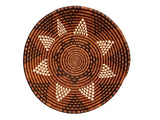 The African Home Goods | African  Rwanda Woven Basket - Brown Hierarchy