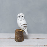 Aviologie | Owl - Barn - 13"H - Hand Carved Ornament