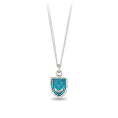 Pyrrha | Sterling Silver Reflective Appreciation Talisman Necklace