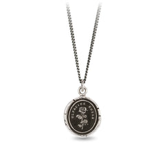 Pyrrha | "Slow Down" Silver Talisman