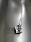 Sterling Silver 'Hawk' Small Spirit Bead Necklace