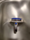 Sterling Silver & Lapis Ring
