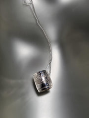 Sterling Silver 'Hummingbird' Small Spirit Bead Necklace