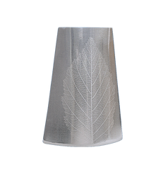 Chaudron | 5.5" Etched Pewter Vase