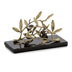 Michael Aram | Olive Branch Gold Vertical Napkin Holder