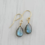 Gemstone Solo Earrings - Gold Fill