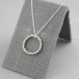 Twist Circle Necklace