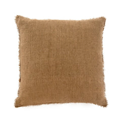 Lina Linen Pillow - Hazelnut