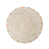 Cassia Seagrass Placemat - White