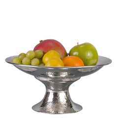 Chaudron | Hammered Pewter Fruit Bowl