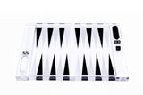 Rockwell Backgammon Set - Black & White