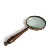 Bronzed Magnifying Glass