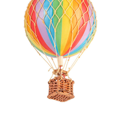 Authentic Models | Floating the Skies, Rainbow - Hot Air Balloon