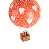 Travels Light, Red Hearts - Hot Air Balloon