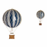Travels Light, Silver Navy - Hot Air Balloon