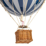 Travels Light, Silver Navy - Hot Air Balloon