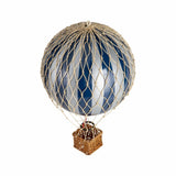 Travels Light, Silver Navy - Hot Air Balloon