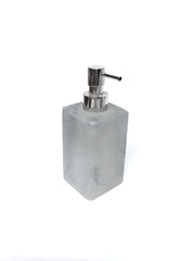 Resin Silver Marble Soap Dispenser