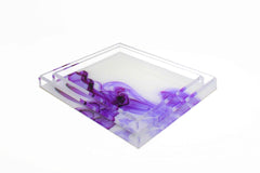 Accent Tray Soulmate - Small - Magenta Smoke