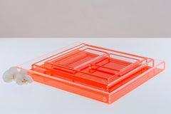 Fearless Tray Soiree - Large - Orange