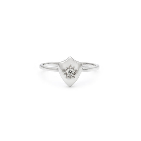 Leah Alexandra | Armour - Sterling Silver CZ Ring