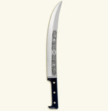 Match | Champagne Saber, Engraved Black Lucite