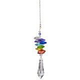 Crystal Rainbow Cascade Suncatcher - Icicle