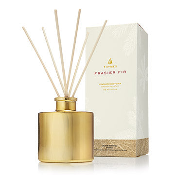 Frasier Fir | Petite Gold Reed Diffuser