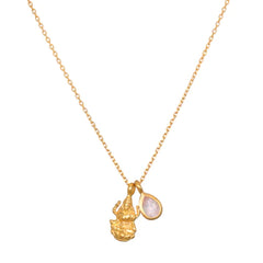 Satya | Lakshmi Rose Quartz Necklace