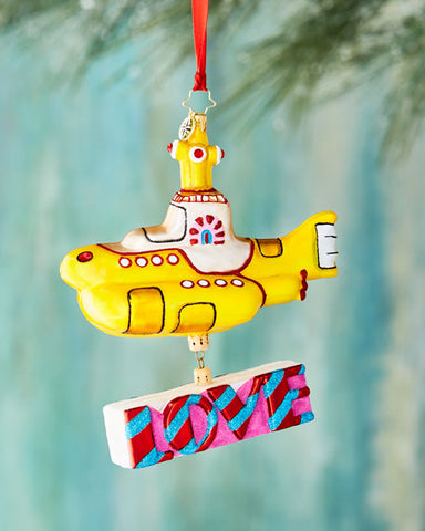 Christopher Radko | Yellow Submarine With Love