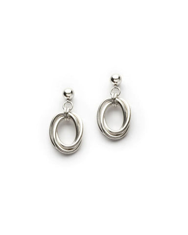 Lisa Ridout | Oval Love Knot Earrings