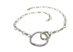 Matsu Linked Double Circlet Necklace