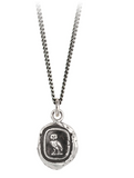 Watch Over Me Sterling Silver Talisman Necklace