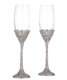 Silver Isadora Flute (Set of 2)