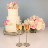 Silver Isadora Flute (Set of 2)