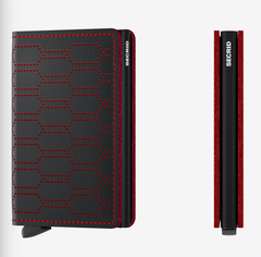 Secrid | Fuel Perforated Black/Red Slimwallet