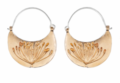 Kat Cadegan | Dill Flower Earrings, Hoops