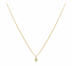 Leah Alexandra | Birthstone Necklace, Peridot