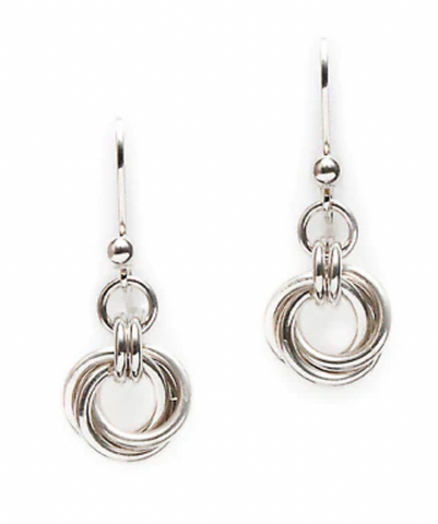 Lisa Ridout Half Love Knot Earrings