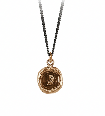 Pyrrha | "Fatherhood" Talisman Necklace -Bronze