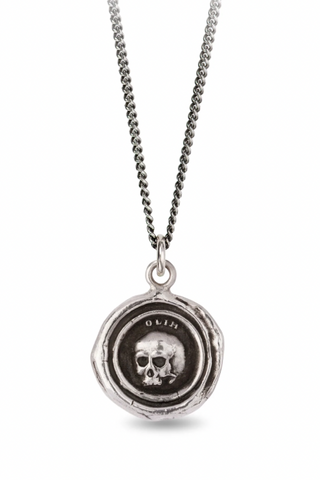 Pyrrha | "What Once Was" Sterling Silver Talisman Necklace