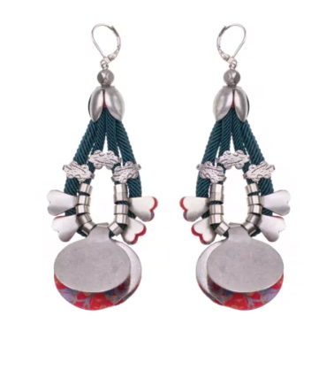 Ayala Bar Silver Sunrise, Tamara Earrings