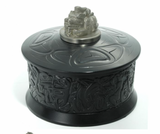 Panabo | Round Box, with Pewter -Large