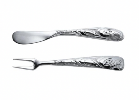 Panabo | Eagle Cheese Knife and Fork Set