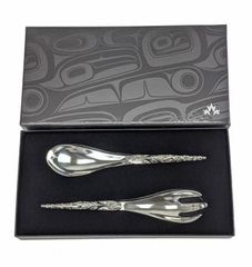 Panabo | Horn Pewter Serving Set Boxed (Polished)